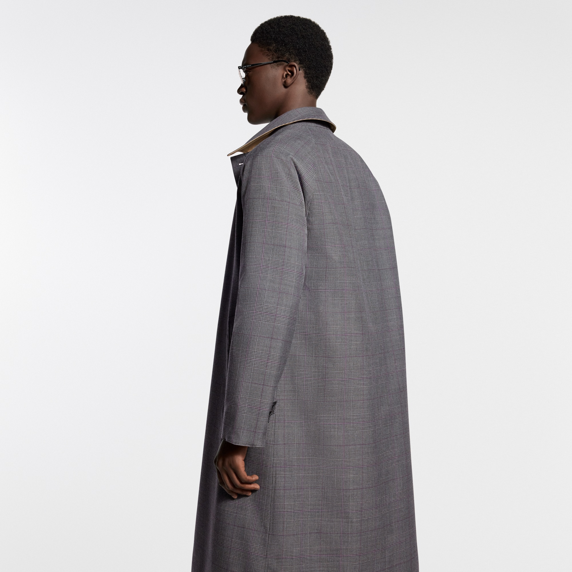 LOUIS VUITTON ロングコート 38 グレー Reversible Cotton Silk Trench Coat - Luxury Beige | LOUIS VUITTON